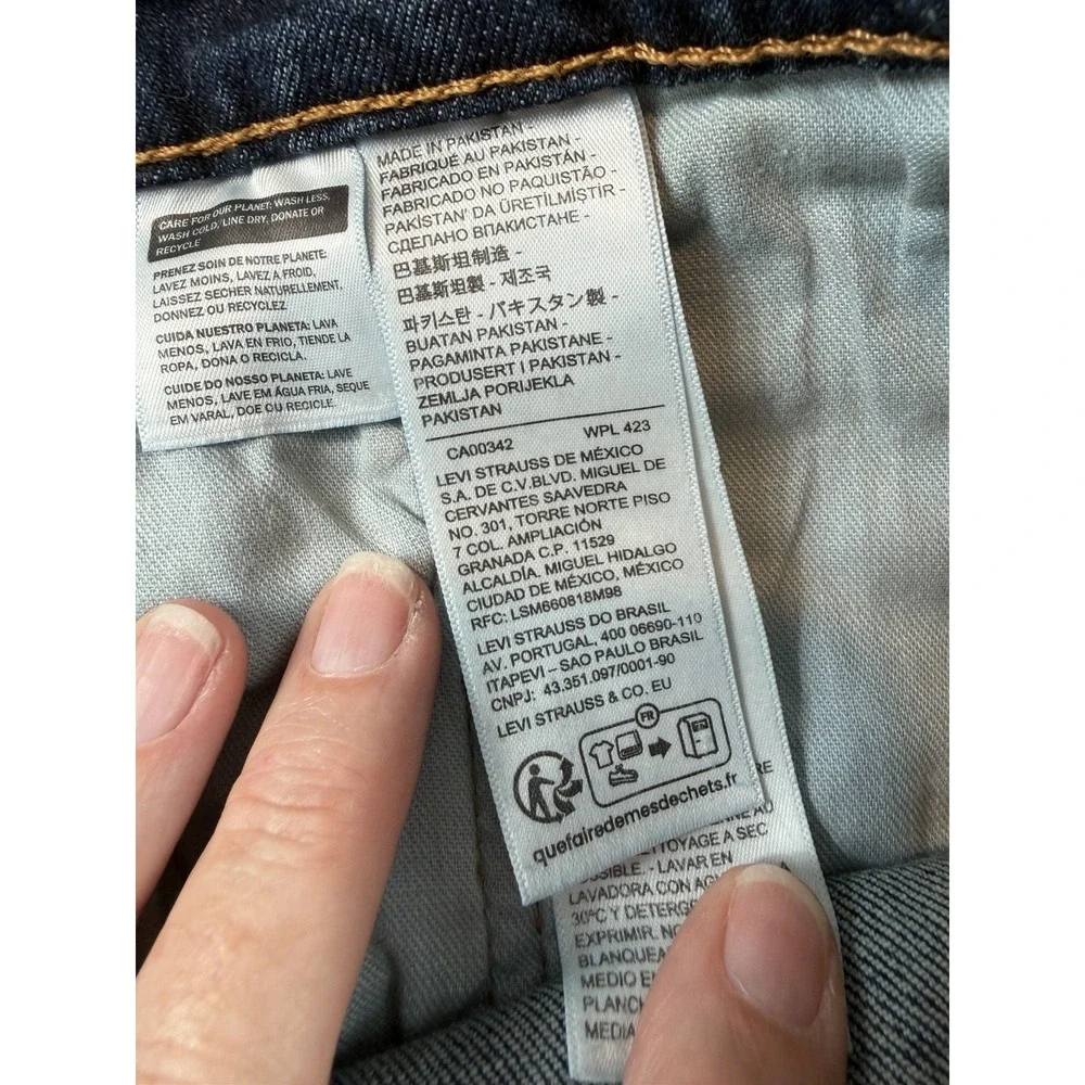 Levi's 559 Jeans‎ Men's 38x30 Blue Relaxed Straight Denim Classic Fit